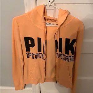 PINK Zip Up Hoodie